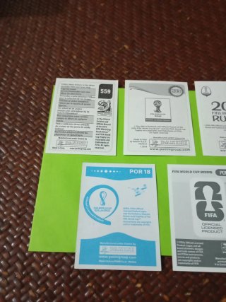 Lote Cromos Cristiano Ronaldo Mundiales