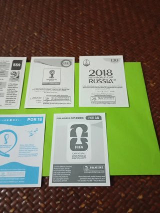 Lote Cromos Cristiano Ronaldo Mundiales