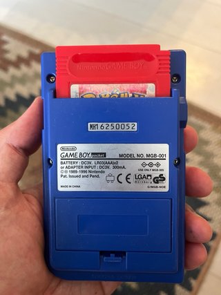 Game Boy Pocket Azul