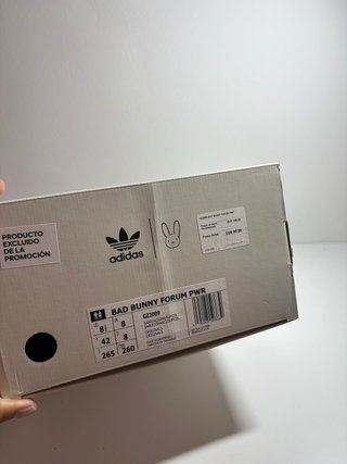 Adidas Forum Bad Bunny Beige/Azul