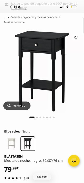 Dormitorio IKEA: Cama MALM, Escritorio, cómoda