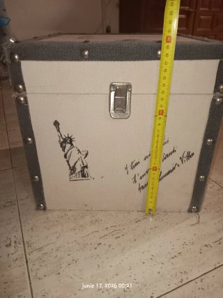 Caja decorativa London y New York