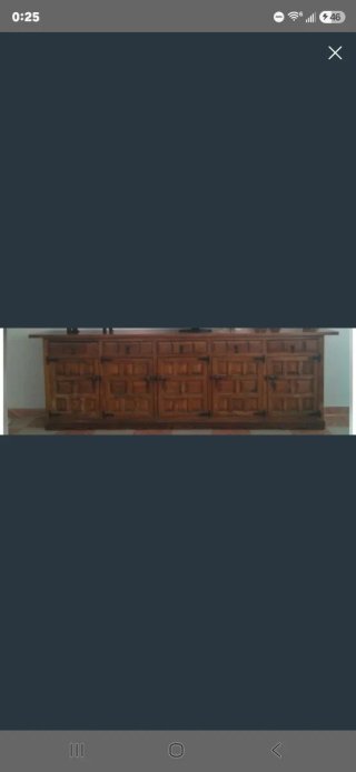 Mueble Castellano Antiguo Madera