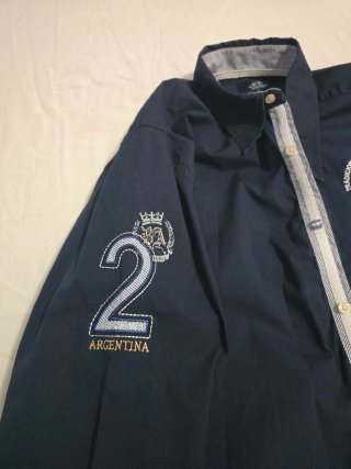 Camicia La Martina edizione limitata Blu tg.L