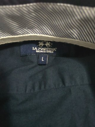 Camicia La Martina edizione limitata Blu tg.L