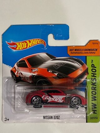 Hot Wheels Nissan 370Z, Mazda RX-7, Fairlady Z
