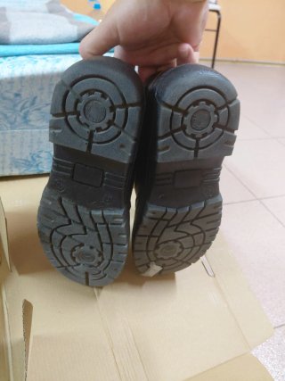 Zapatos de seguridad negros - tamaño 40