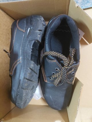Zapatos de seguridad negros - tamaño 40