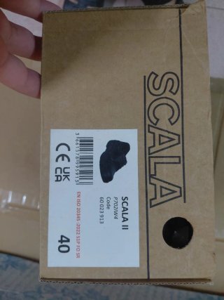 Zapatos de seguridad negros - tamaño 40