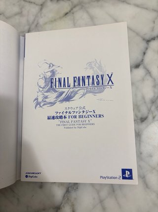 Guide Final Fantasy X PS2 JP