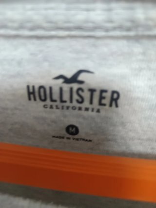 Suéter Hollister Gris Punto Hombre