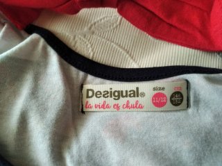 Vestido Desigual niña talla L (10-11 años)