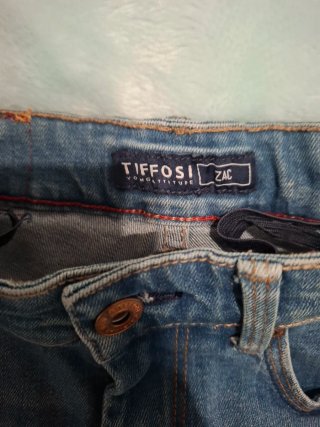 Vaqueros cortos Tiffosi niño Talla 7-8
