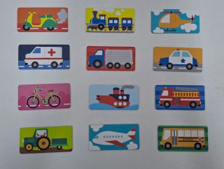 3 Puzzles Apli Kids: Ciudad