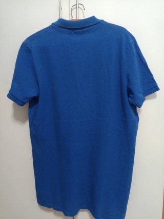 Polo de hombre azul