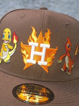 Gorra New Era H pokemon custon cap 7 1/4 Houston