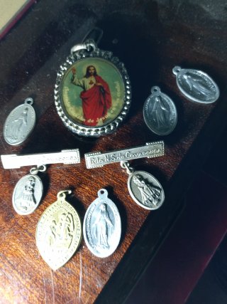 Lote Medallas Religiosas Colección