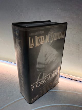VHS  La lista de Schindler + CD banda sonora de la película