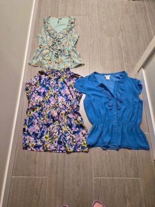 Blusa elegante encaje verano Talla L/14