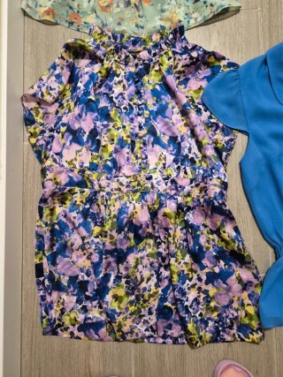 Blusa elegante encaje verano Talla L/14