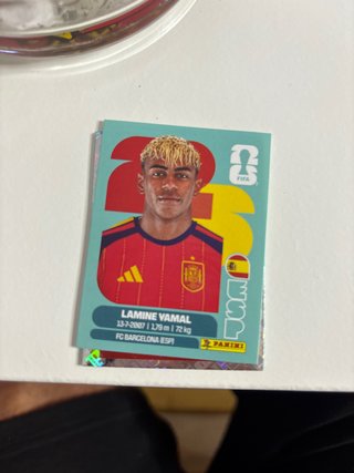 Cromos Panini Lamine Yamal mundial 26
