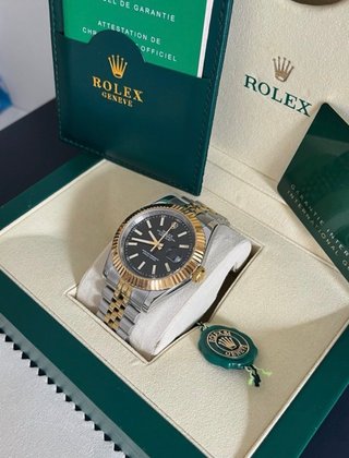 Reloj Datejust 41mm Negro/Oro