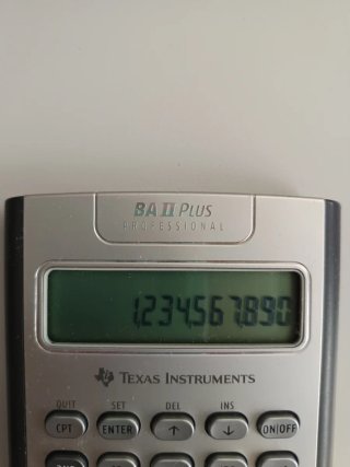 Calculadora Texas Instruments BA II Plus Pro