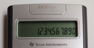 Texas Instruments BA II Plus Professional Calculad