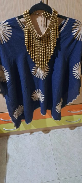 Kimono azul  multiposiciones