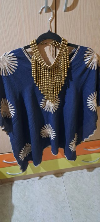 Kimono azul  multiposiciones
