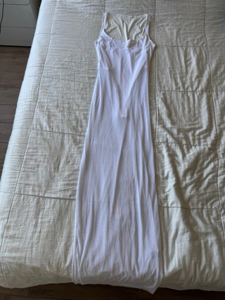 Vestito bianco con body