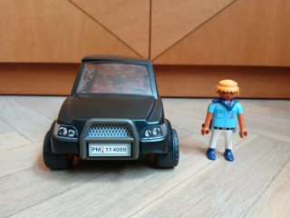 Playmobil Coche Policía Militar