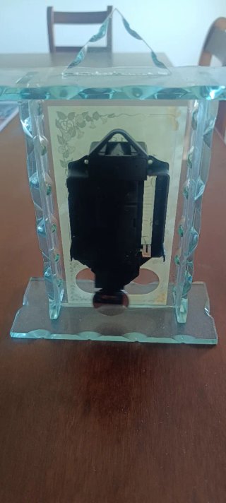Orologio da tavolo in vetro Le Nuvole