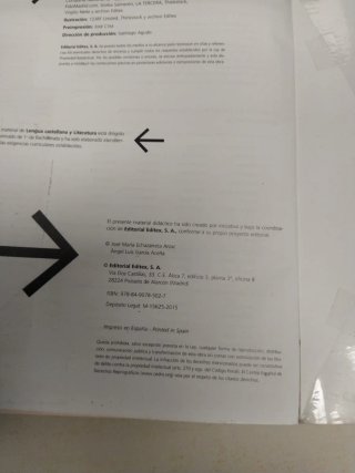 Lengua castellana y literatura, 1o Bachillerato