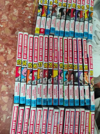 My hero academia  colección completa de mangas