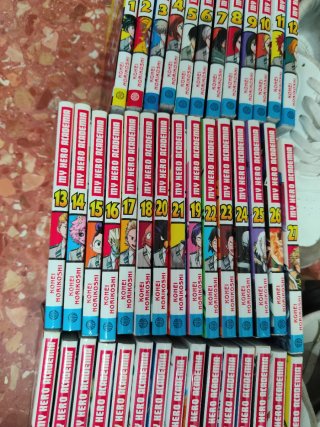 My hero academia  colección completa de mangas