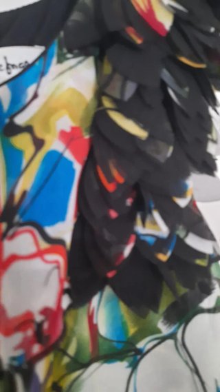 Vestido cóctel El Corte Inglés multicolor