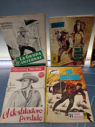 6 novelas Pulp Western