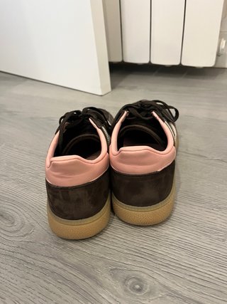 Zapatillas Adidas Spezial Marrones y Rosas
