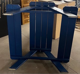 Mesa Picnic Infantil Madera Azul