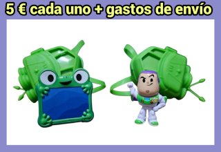 Figuras Toy Story 5 mochilas 5€ c/u