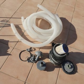 Filtro Piscina Completo con Mangueras