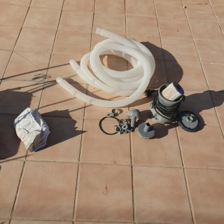 Filtro Piscina Completo con Mangueras