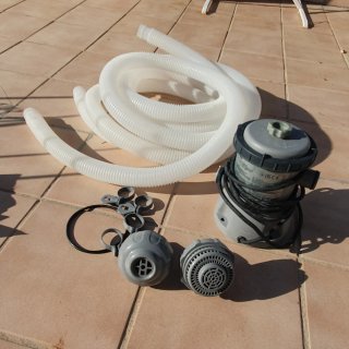 Filtro Piscina Completo con Mangueras