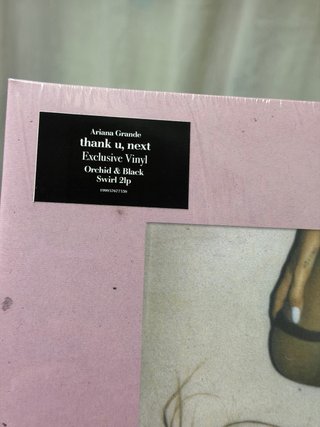 Ariana Grande Thank U, Next Vinilo UO