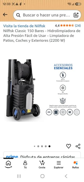 Hidrolimpiadora karcher