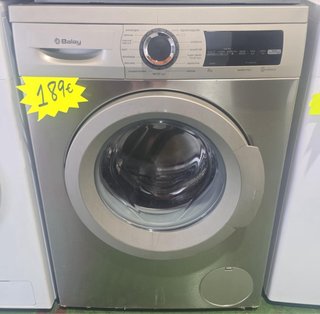 Lavadora Balay 8kg Acero Inox