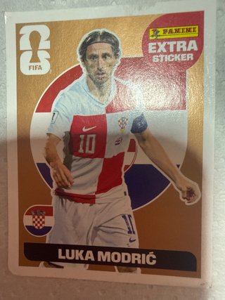 Cromo Extra Panini Luka Modric Mundial
