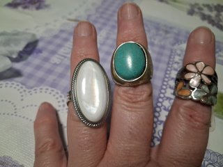 Lote 3 Anillos Mujer