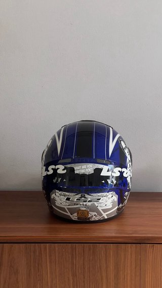 Casco Integral LS2 FF350 Azul Talla XL
